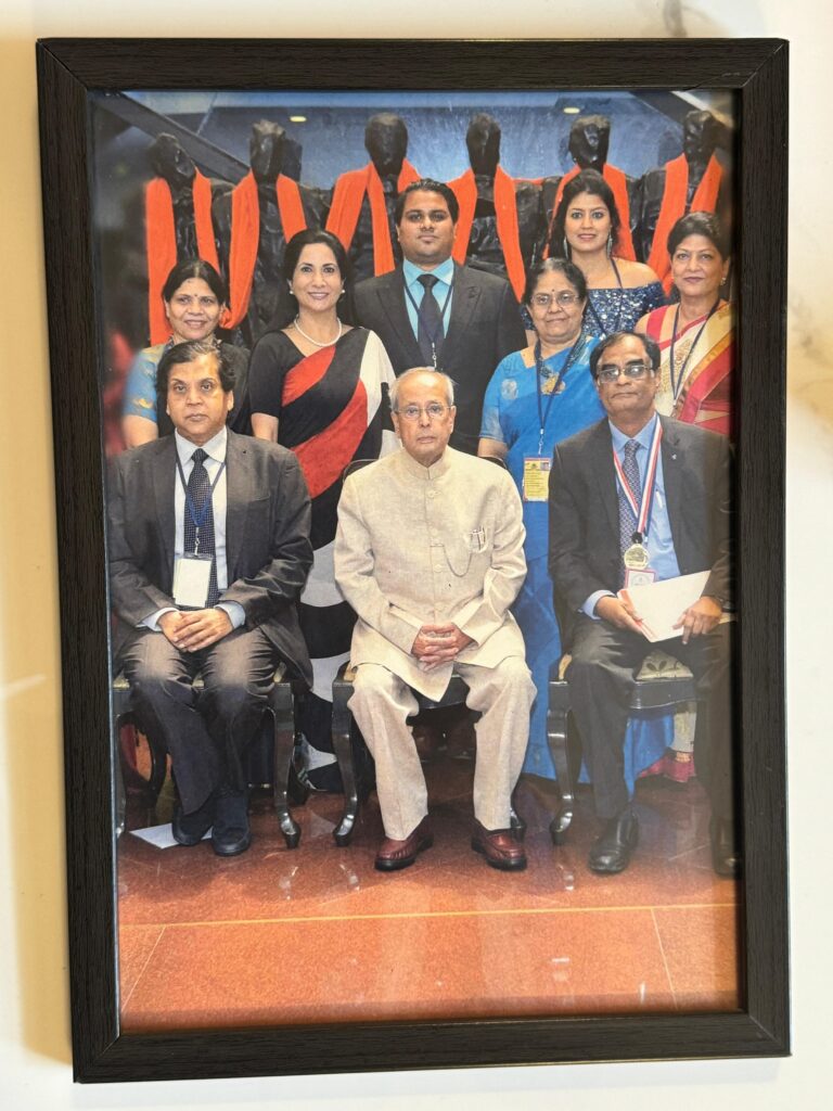 With president Of India