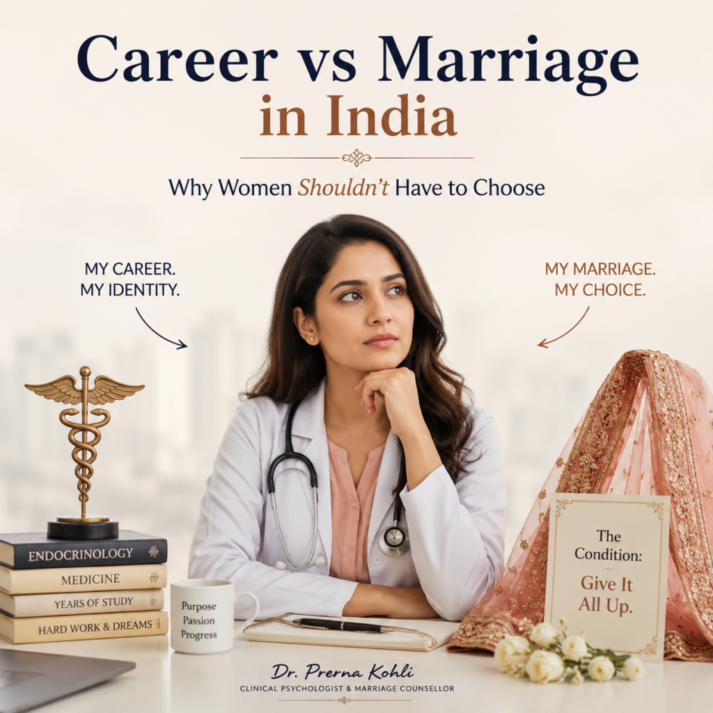 Career vs Marriage in India: Why Women Shouldn't Have to Choose | Dr. Prerna Kohli