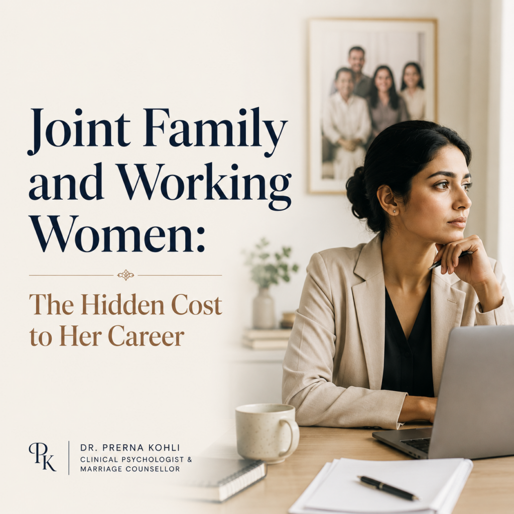 Joint Family and Working Women: The Hidden Cost to Her Career | Dr. Prerna Kohli