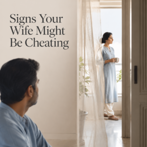 An emotionally distant Indian couple at home, illustrating signs of infidelity in marriage, for relationship guidance by Dr. Prerna Kohli, Psychologist and Relationship Expert.