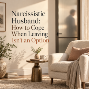Narcissistic husband coping strategies for women who cannot leave, explained by Dr. Prerna Kohli, Psychologist in India
