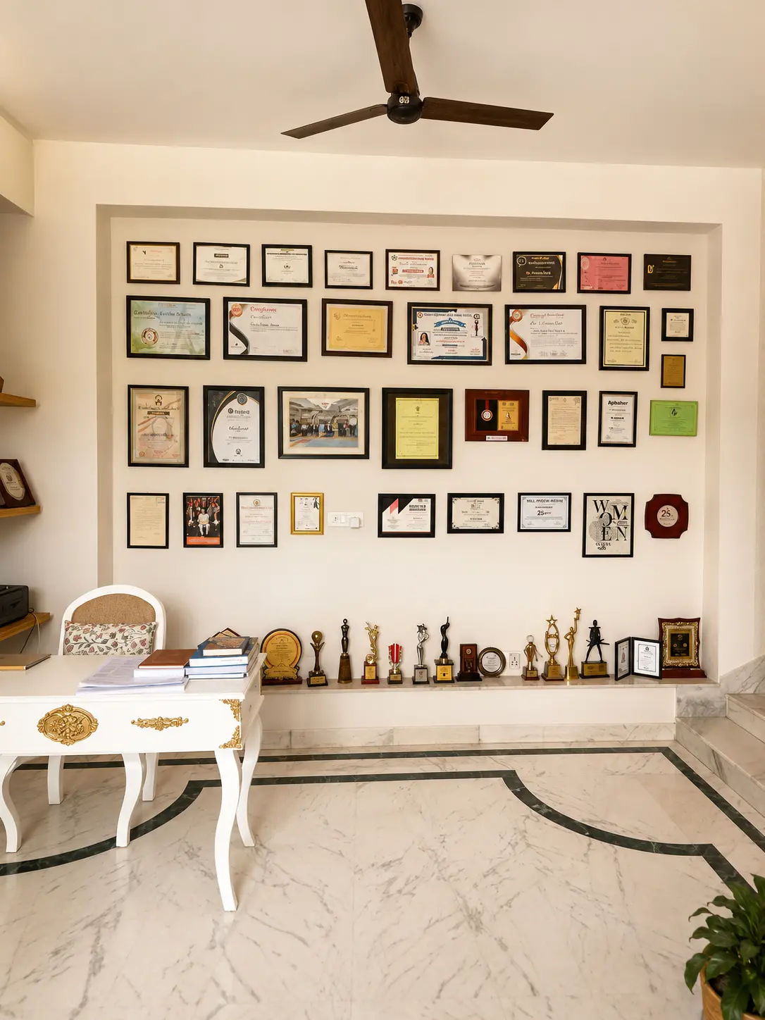 Dr. Prerna Kohli's consultation room in Gurgaon